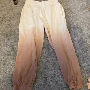 Ombré sweatpants